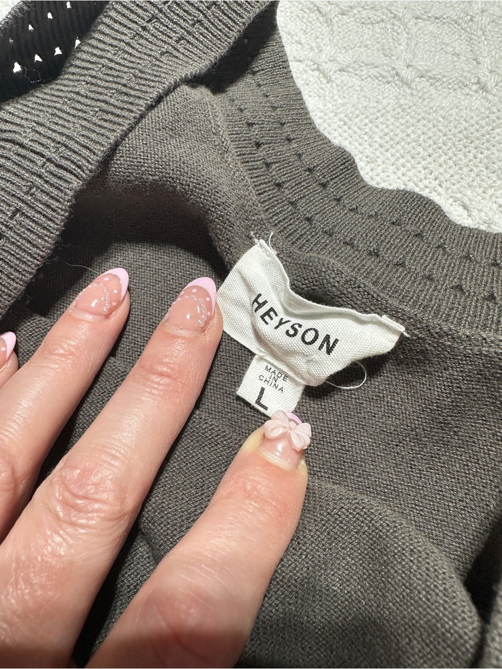 Heyson Women's Gray Tank Top - Lightweight Knit